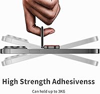 Vista 7 de Carveit Soporte de anillo para teléfono celular con diseño de madera maciza, soporte de metal compatible con iPhone 16 Pro Max 13 14 S24 Ultra S23