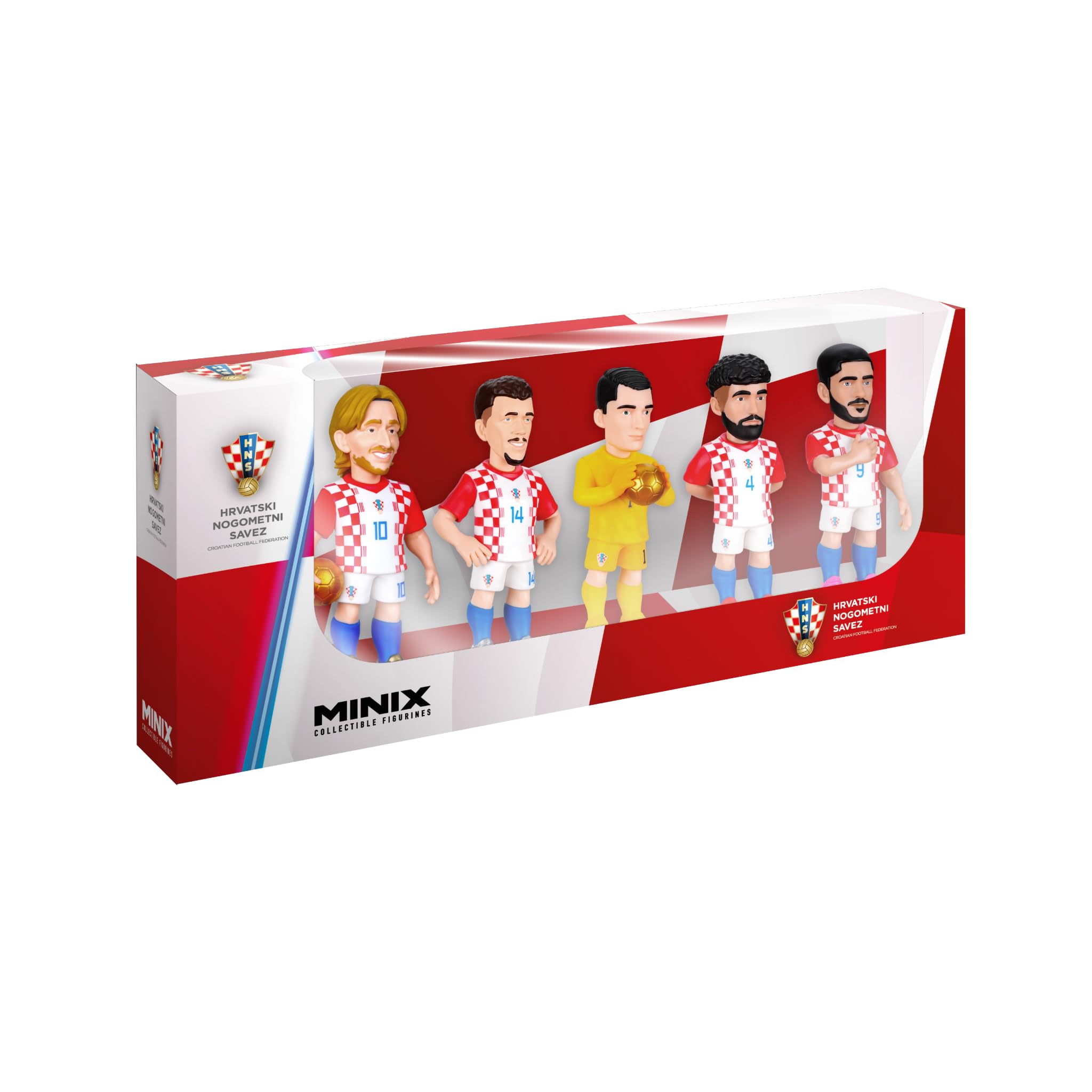 Amazon.co.jp: Minix クロアチア代表サッカーフィギュア 5個パック