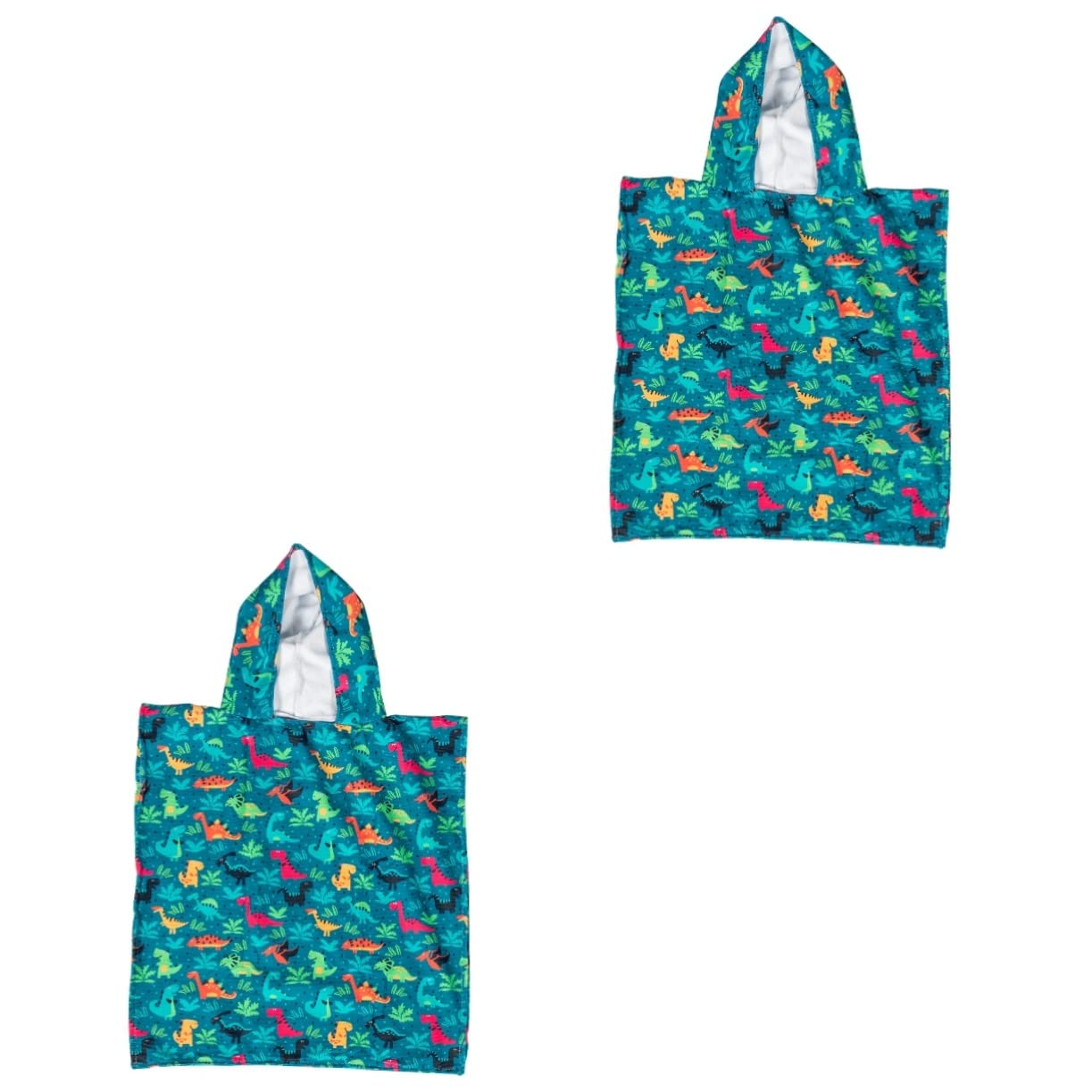 DECHOUS 2piezas Toalla De Baño Infantil Capucha Toalla Absorbente para Playa y Piscina Diseño De Microfibra Suave y Amigable La Piel para Bebés y Niño Niña
