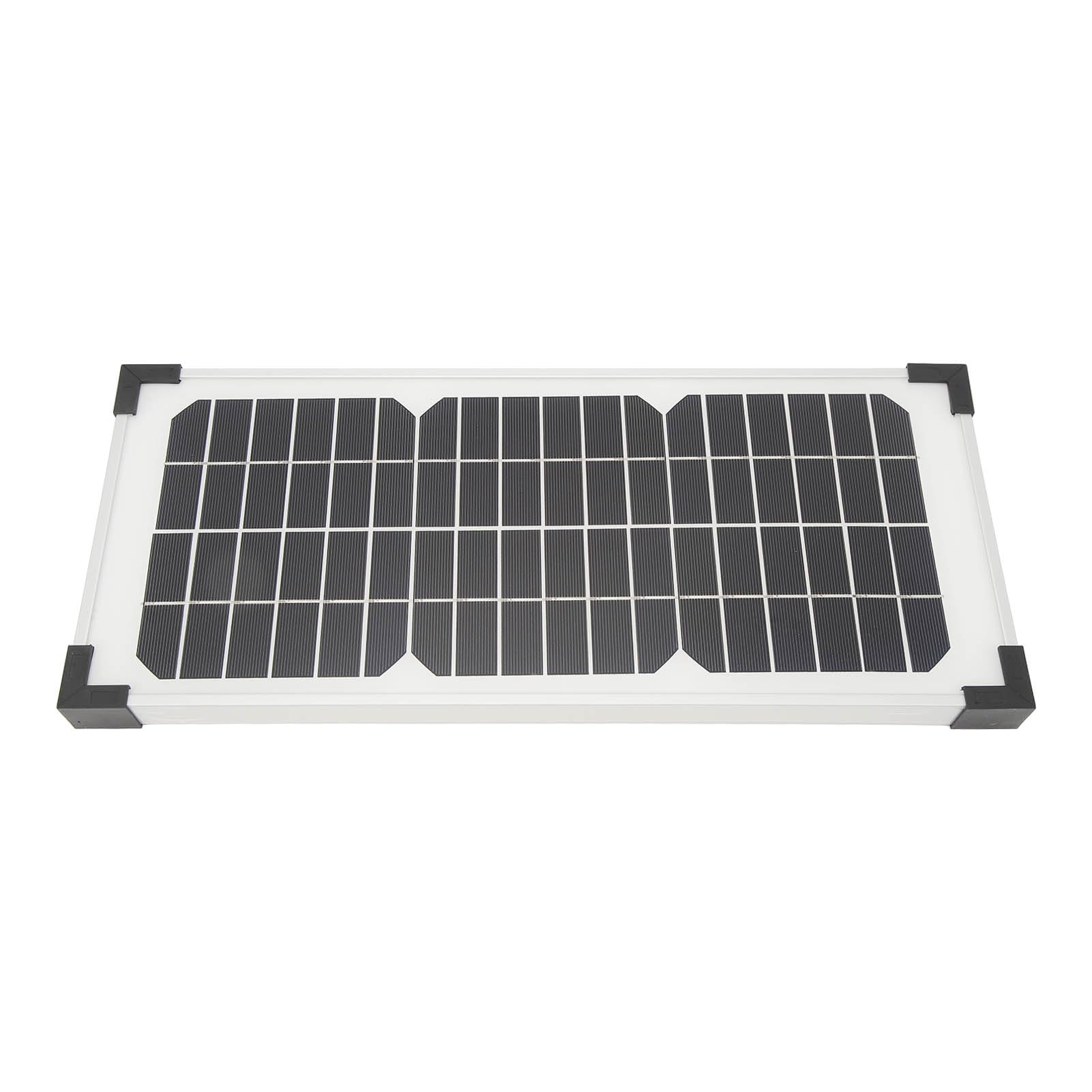 Kit de Panel Solar de 10 W FM123, Panel de Carga de Batería Solar Portátil para Puerta, Panel de Batería con Energía Solar para una Fácil Instalación y un Rendimiento duradero.