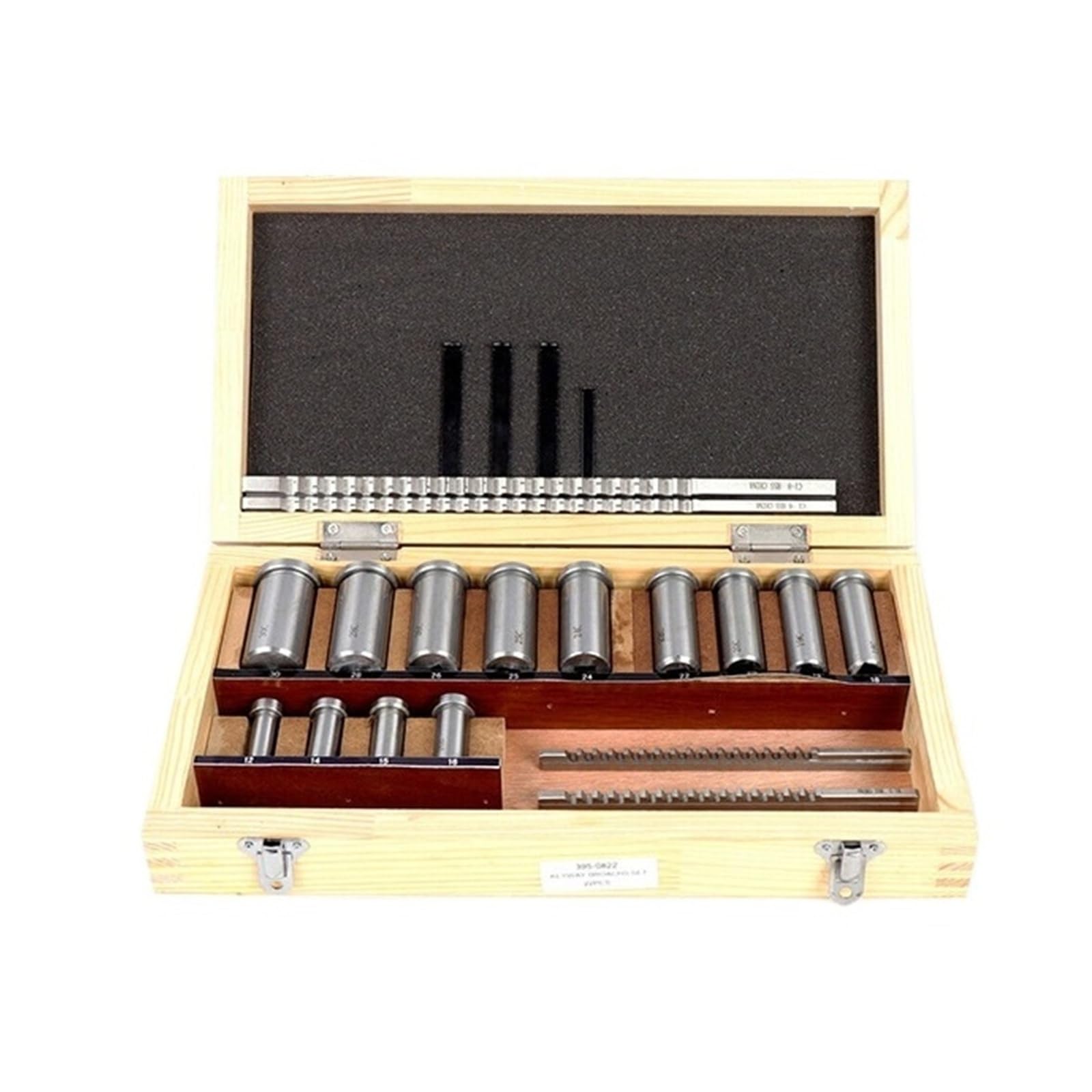 Juego de brochas para chaveteros, 22 Piezas, Herramientas de Corte HSS para máquinas CNC y metalurgia, Accesorios de Torno de precisión eficientes.