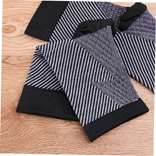 DOITOOL 1 De Meias De Entorse Tamanho Do Pé Protetor De Tendão Preto Todos Os Dias E Suporte De Mang