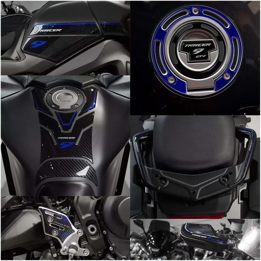 Tank Protection Sticker Motorcycle Accessories Protector Tank Tickers Fuel Pad Protective Kit Decal for Tracer 9 GT