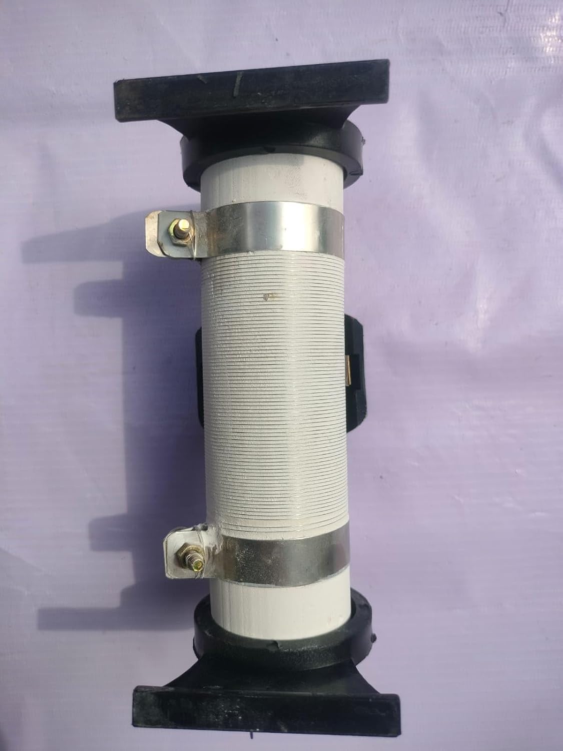 Rhéostat coulissant variable 30,5 cm 1000 ohms 0,3 ampère avec pied en métal pour variation de résistance dans les instruments de laboratoire de physique et kit d'équipement