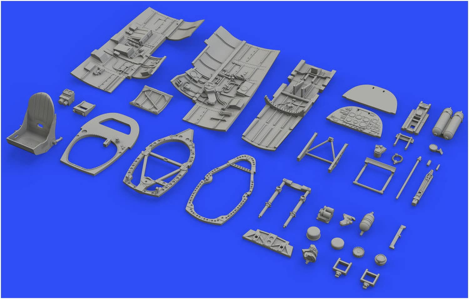 Amazon.com: Eduard EDB632131 Brassin 1:32-Spitfire Mk.IX Cockpit