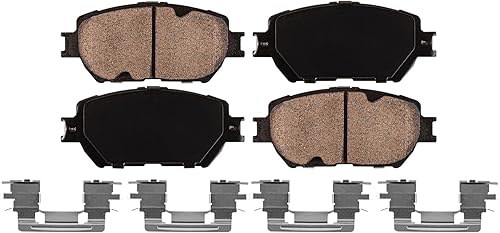 Miniatura 8 de Detroit Axle - Kit de freno delantero para Toyota Camry 02-06 [2.4L 3.0L] Rotores de freno de disco pastillas de freno de cerámica 2002 2003 2004