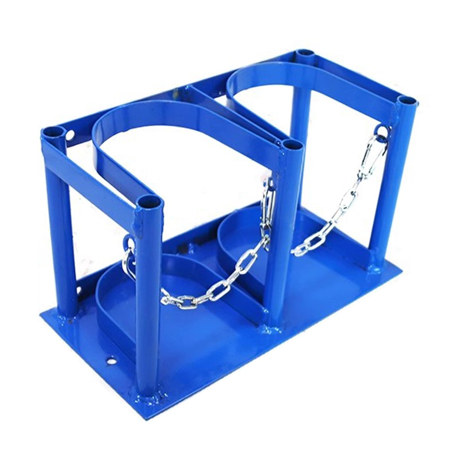 Soporte para Botella de Oxígeno Soporte para Bombonas de Gas, Soporte para Transporte de Bombonas, Acabado Duradero con Revestimiento en Polvo, Estante para Bombonas de Oxígeno Médico, para Nitrógeno