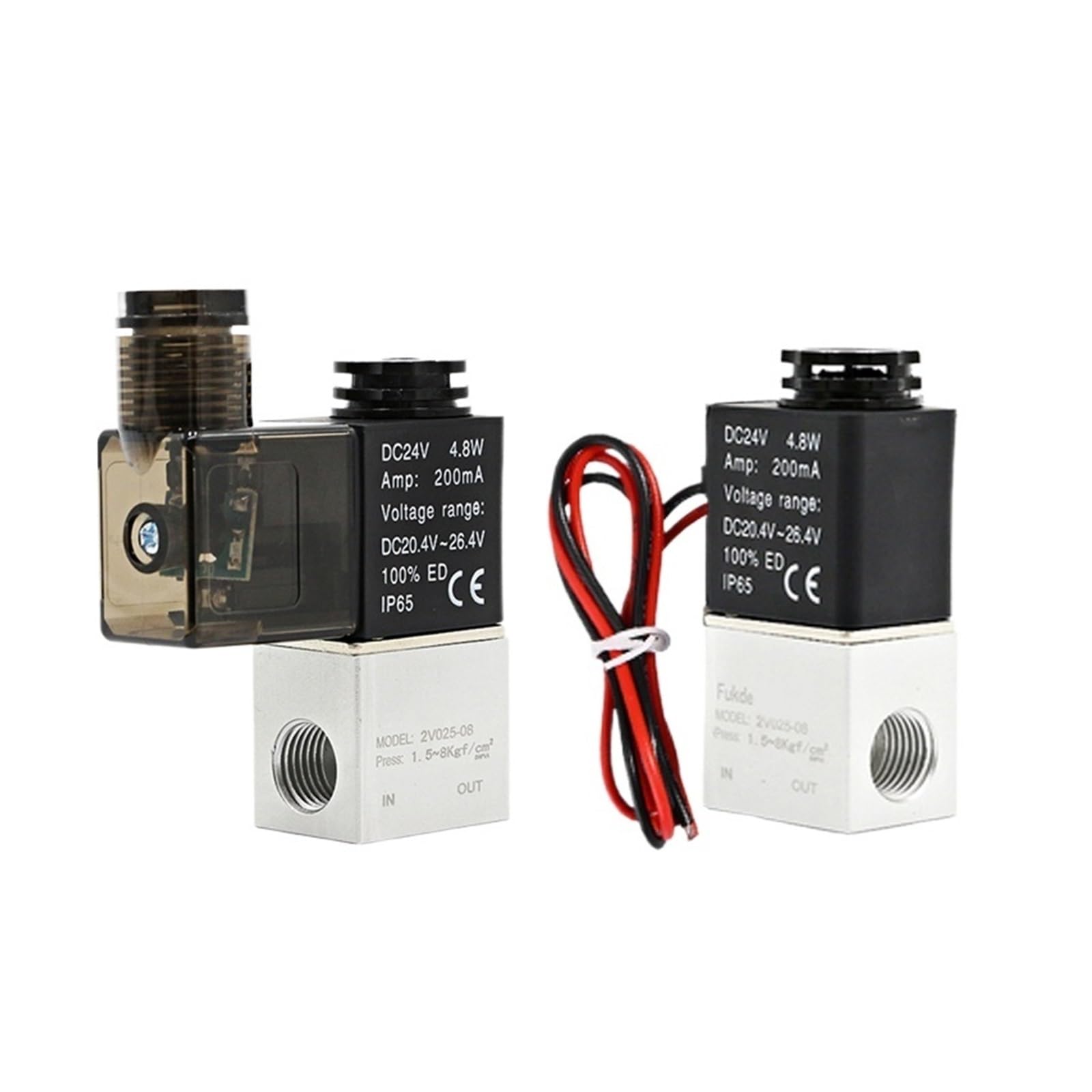 Électrovanne pneumatique 1/4 2V025-08 vanne de commande pour air comprimé