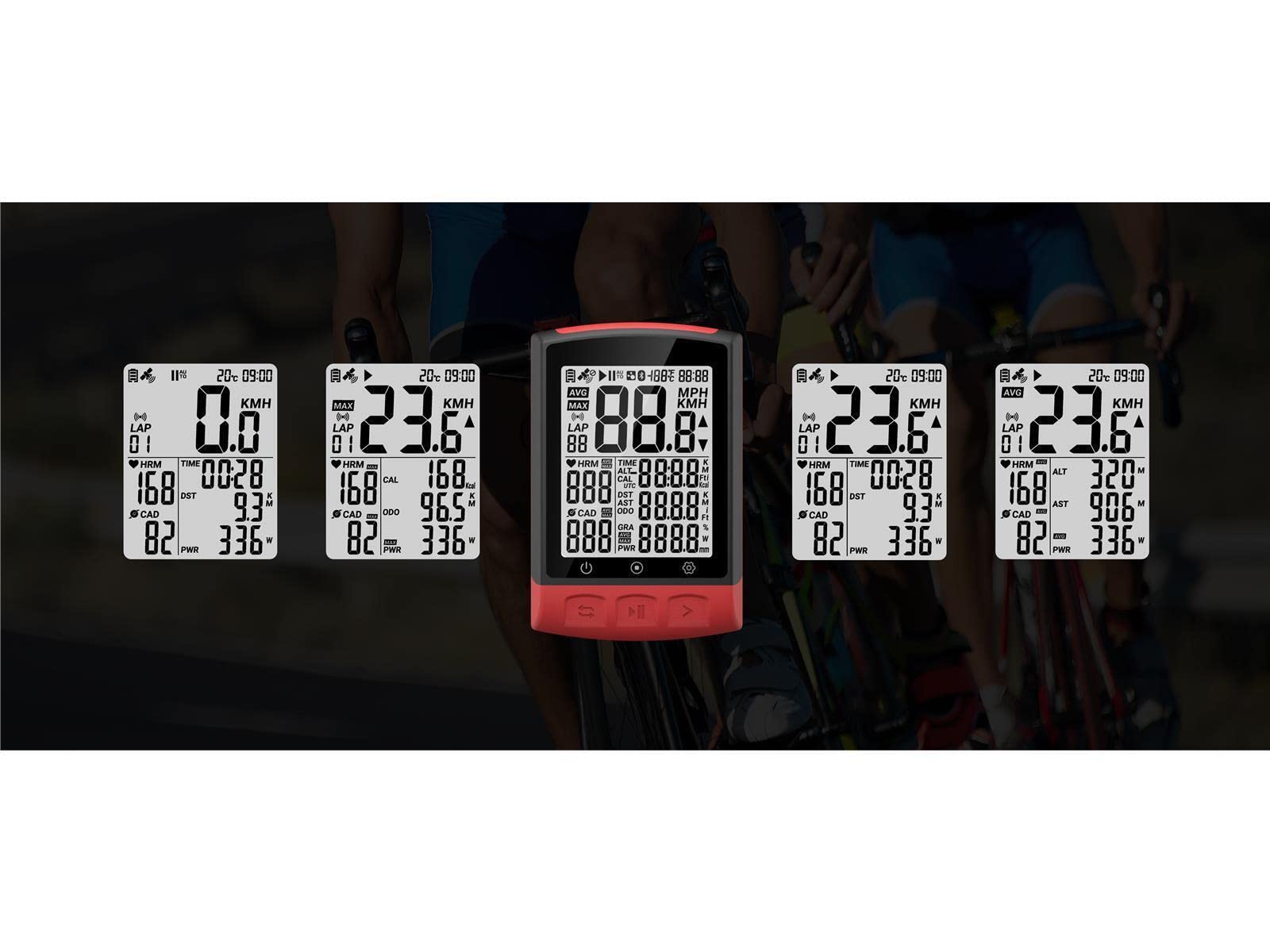 smartLAB Bike2 inteligentny komputer rowerowy GPS z Ant+ i Bluetooth