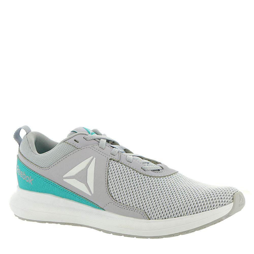 Reebok Women's DRIFTIUM Running Shoe, Cold Grey/Solid Teal/Porcelain White, 9 M US