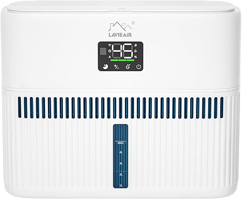 Humidificadores evaporativos inteligentes para dormitorio, sala de estar, guardería, habitación grande de hasta 550 pies cuadrados, tanque de 5 L,