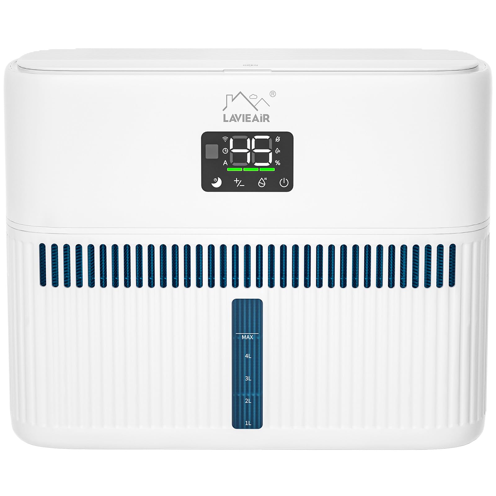 Smart Evaporative Humidifiers for Bedroom Living Room Nursery Large Room up to 550 ft 5L Tank 48H Runtime