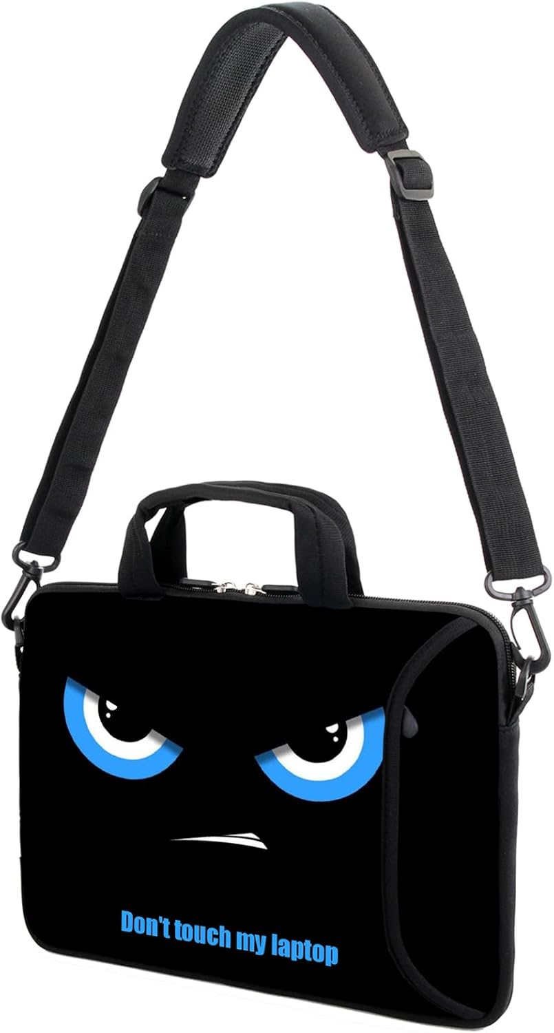 13" laptop bag laptop sleeve chromebook case adjustable shoulder strap with handle accessory pocket for men women (RYD-13-1) - Image 4