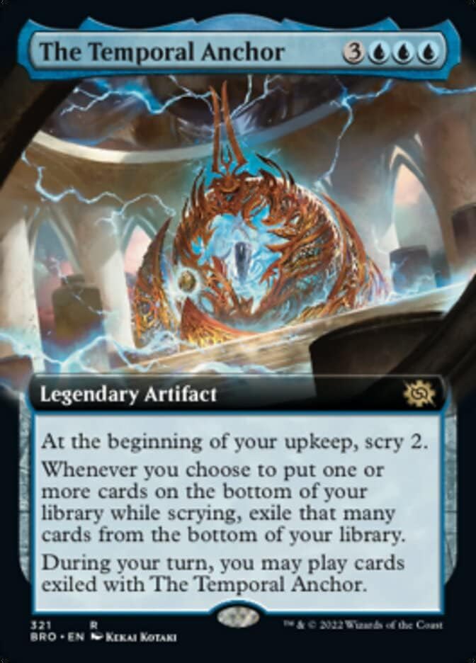 Magic the Gathering - The Temporal Anchor (321) - Extended Art - The Brothers' War