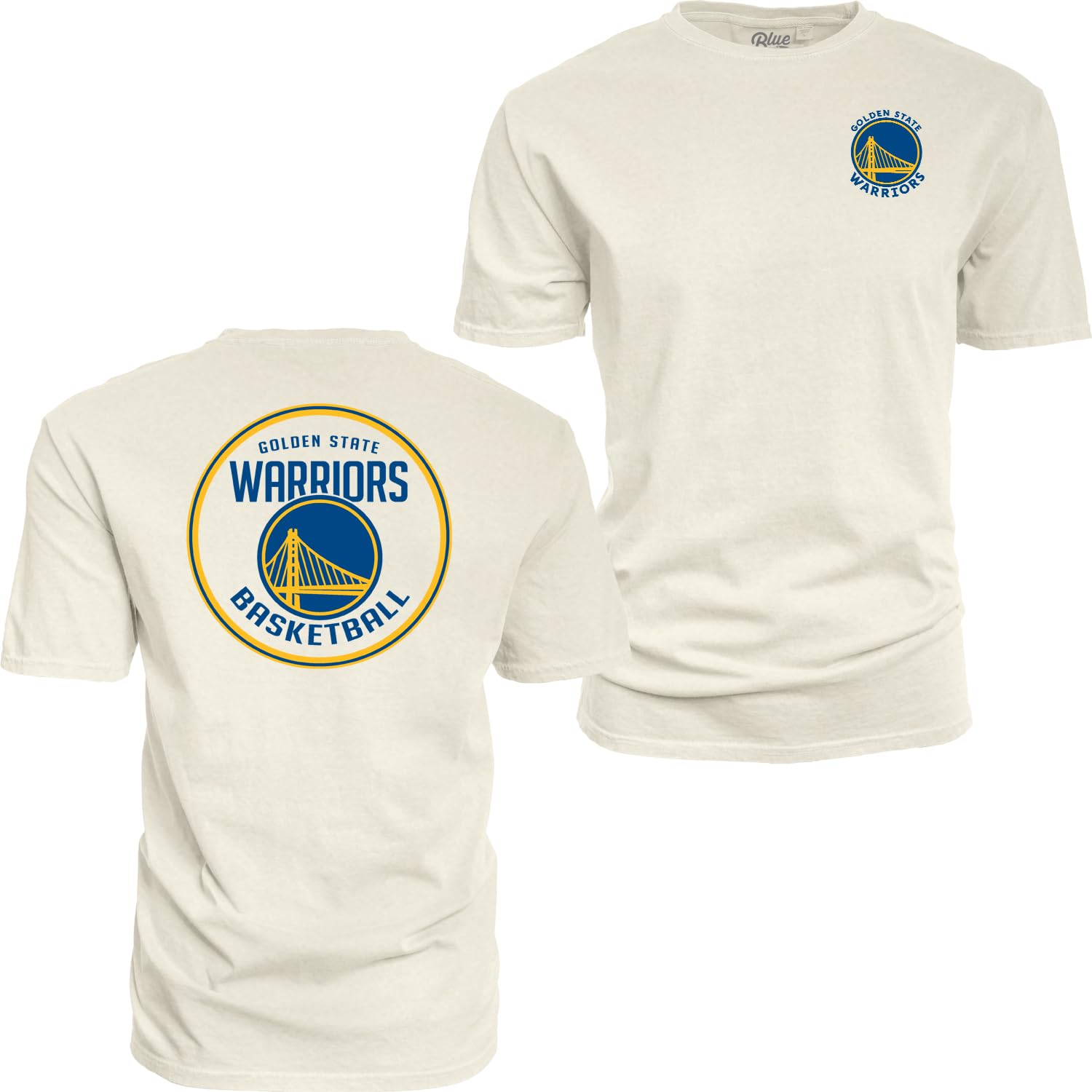 Blue 84 NBA Officially Licensed T-Shirt Ringspun Front/Back Ivory