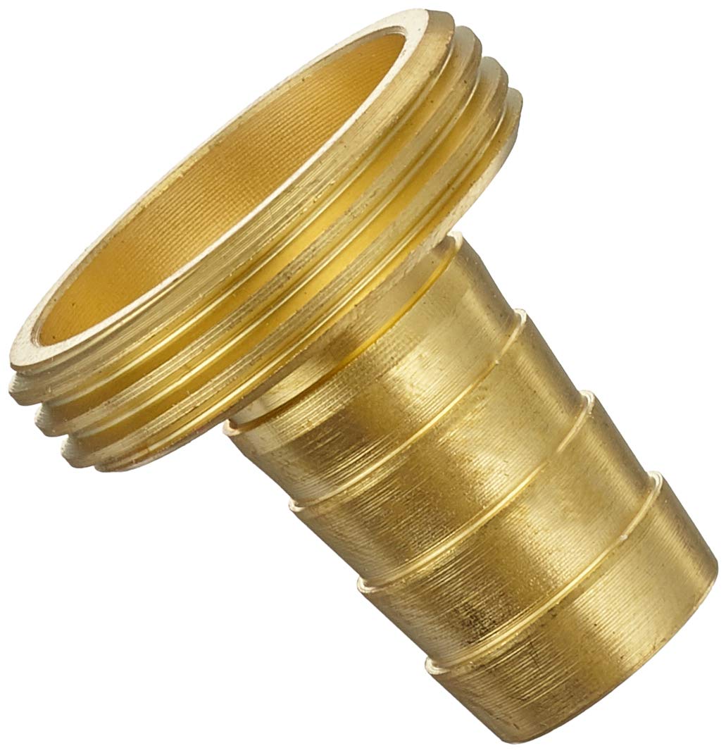Hozelock Tricoflex 1010 0000 Brass Tap Connector 3/4 Inch External Thread Diameter 12.5 mm, Gold, 12 x 7 x 3.1 cm
