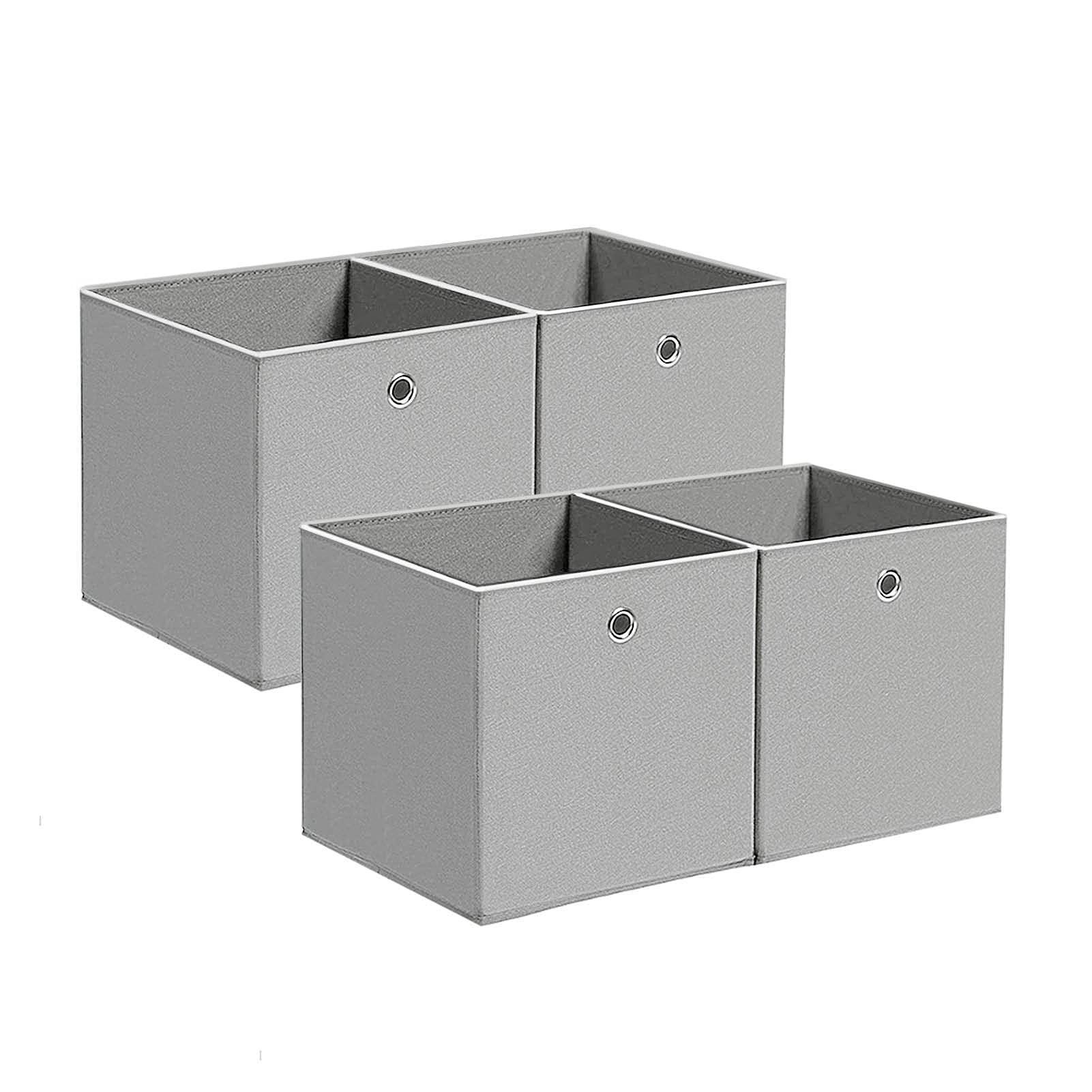 Cajas Almacenamiento Cubos De Almacenamiento Plegabl De Tela Con Asas - AliExprs Cajas 30x30
