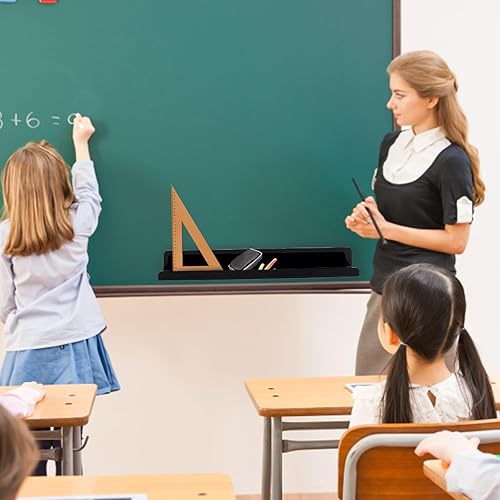 Miniatura 4 de Estantería magnética para libros, 2 unidades, pizarra blanca de 17 pulgadas, estante magnético de acrílico para profesores de refrigerador de aula,