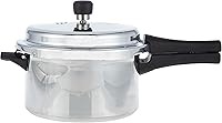 Vista 2 de Prestige PRP4 Aluminum Pressure Cooker, 4 L, Silver