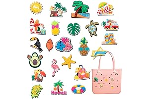 Beach Bound Bogg Bag Charm Trio