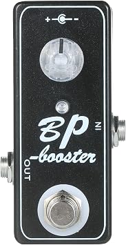 Guitar Pedal, Mini Guitar Pedal, BP Booster, Clean Boost Effect Type True Bypass Switching for Guitar Bass Electronic Acoustic Products