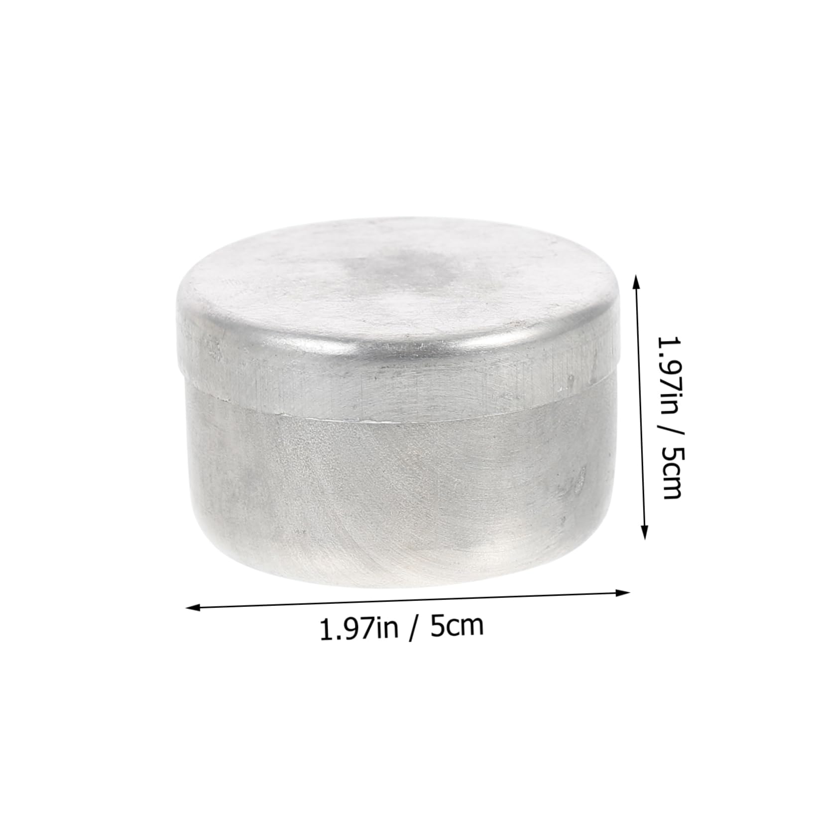 3pcs Box Aluminum Box Soil Box Utensil Holder Weighing Tray Labs Weighing Can Aluminum Sampling Weighing Dish Weighing Boxes Tool Soil Weighing Holder Aluminum Weighing Can Silver MUSISALY