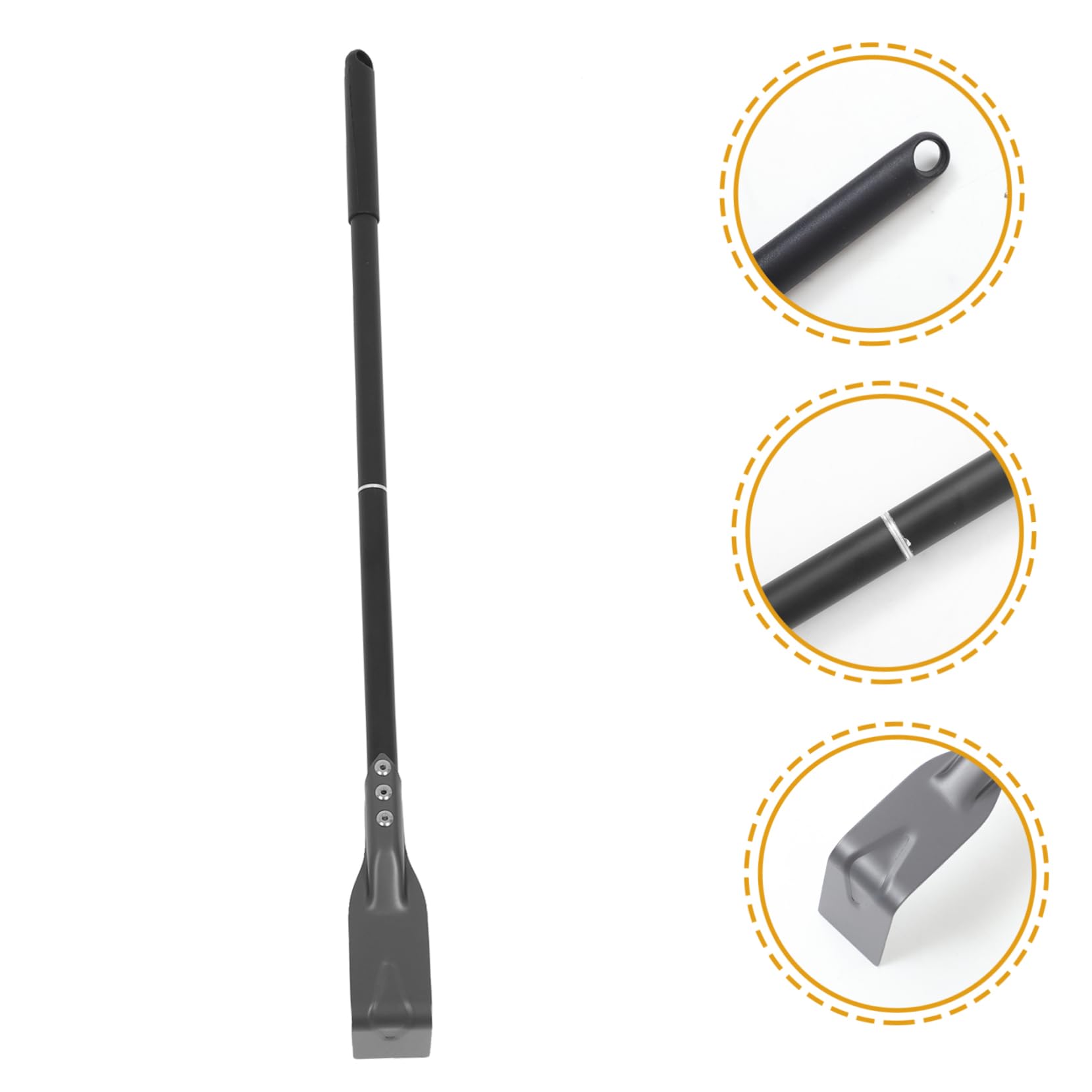 Grill Ash Tool Furnace Cleaning Equipment Reusable Oven Scraper Long Handle Ash Cleaner for BBQ