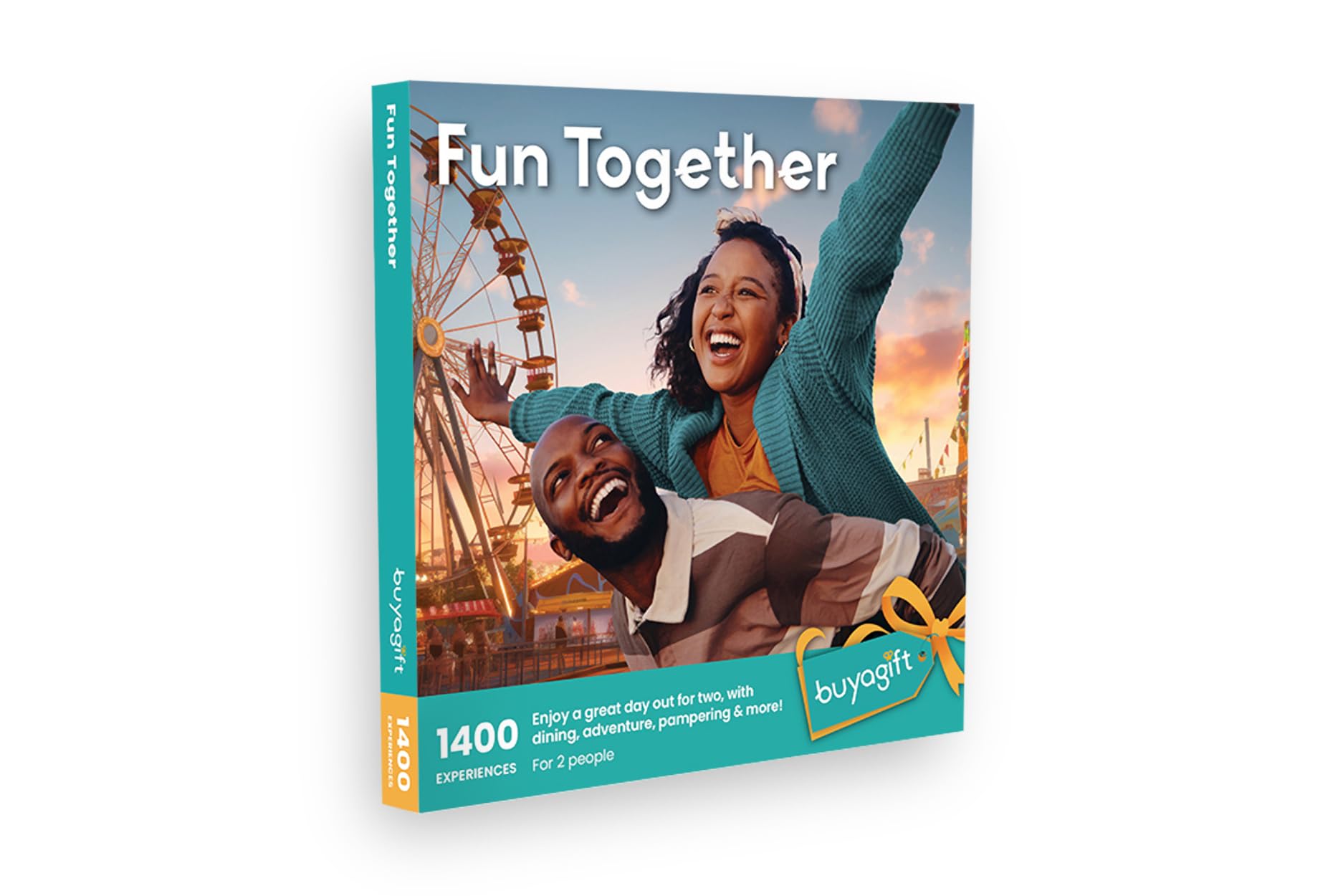 Buyagift Fun Together Gift Experiences Box - over 1400 Gift Experiences For Couples - Dining, Days Out, Afternoon Tea, Pampering and more