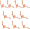 WHK 10 packs Pex-A Copper Stub Out Elbows with Wall Flange 12 x 6"