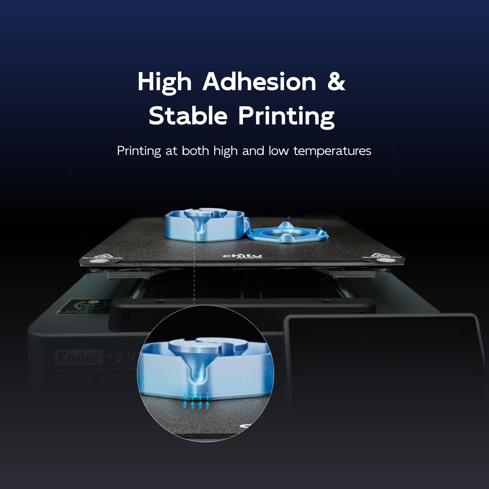 Bambu A1 mini ＋ビルドプレート４枚他おまけ付き！ Amazon.co.jp: BIQU CryoGrip™ Pro Glacier Panda ビルドプレート