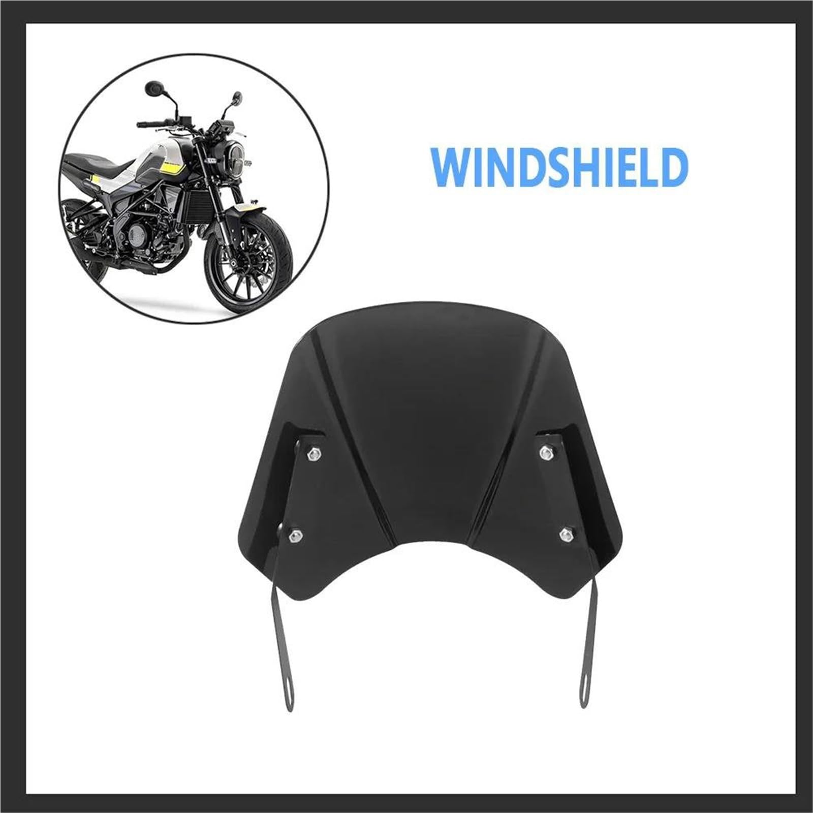 Cupolini E Parabrezza Per Moto Per Benelli Leoncino 250 Parabrezza, Deflettori Vento In Stile Retro, Spoiler E Cupolino Protettivo Cupolino Paravento