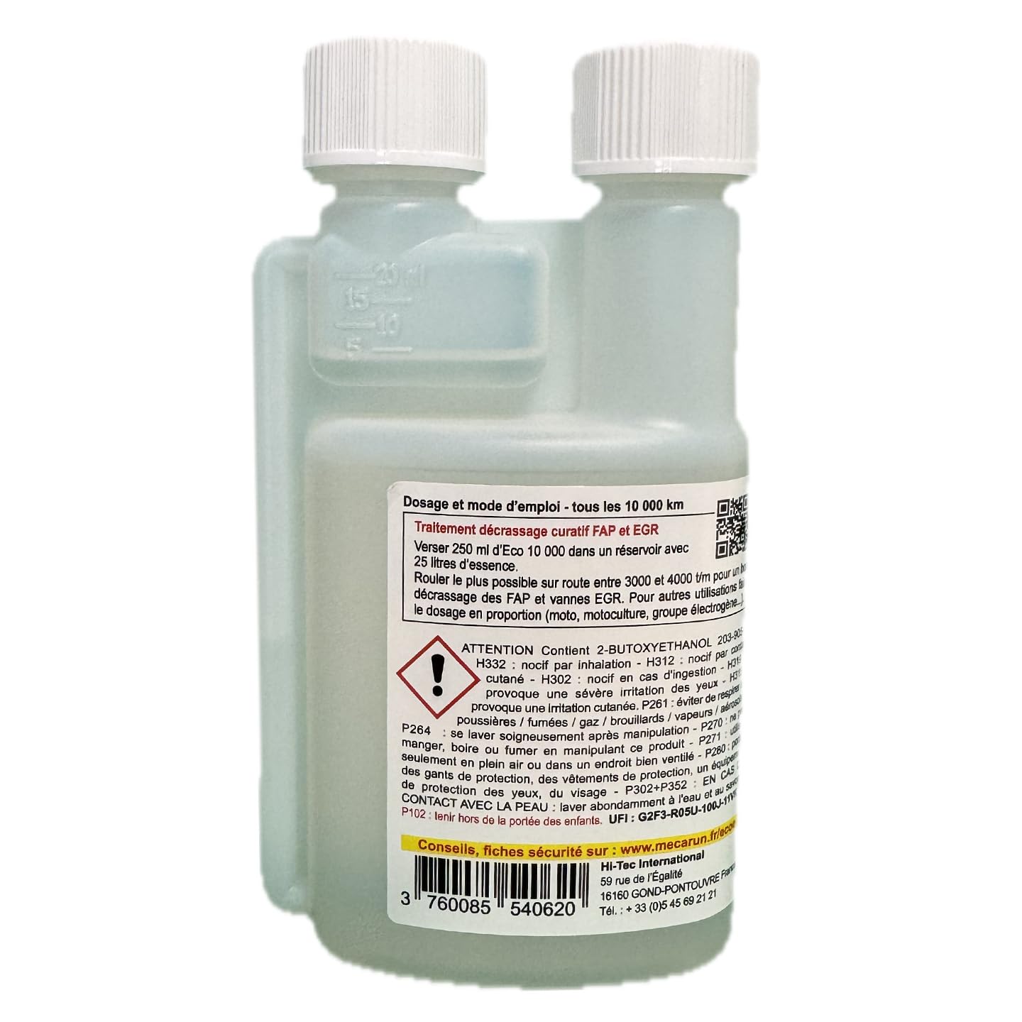 MECA-RUN ECO 10000 Diesel 250 ML nettoyant Moteur