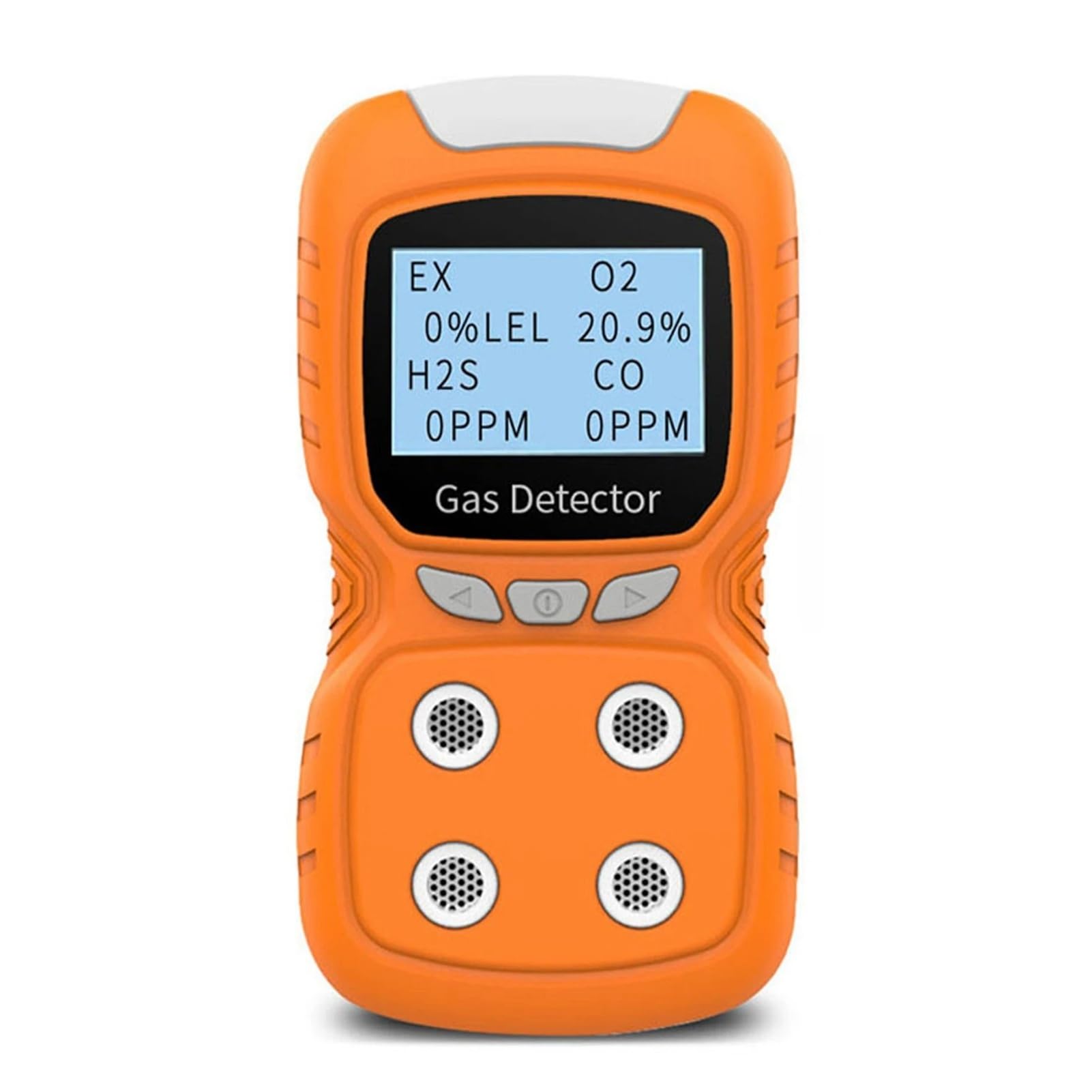 Rilevatore portatile multigas 4 in 1 CO H2S O2 EX Tester Analizzatore con display LCD Suono Luce Vibrazione Allarme Monitoraggio veloce