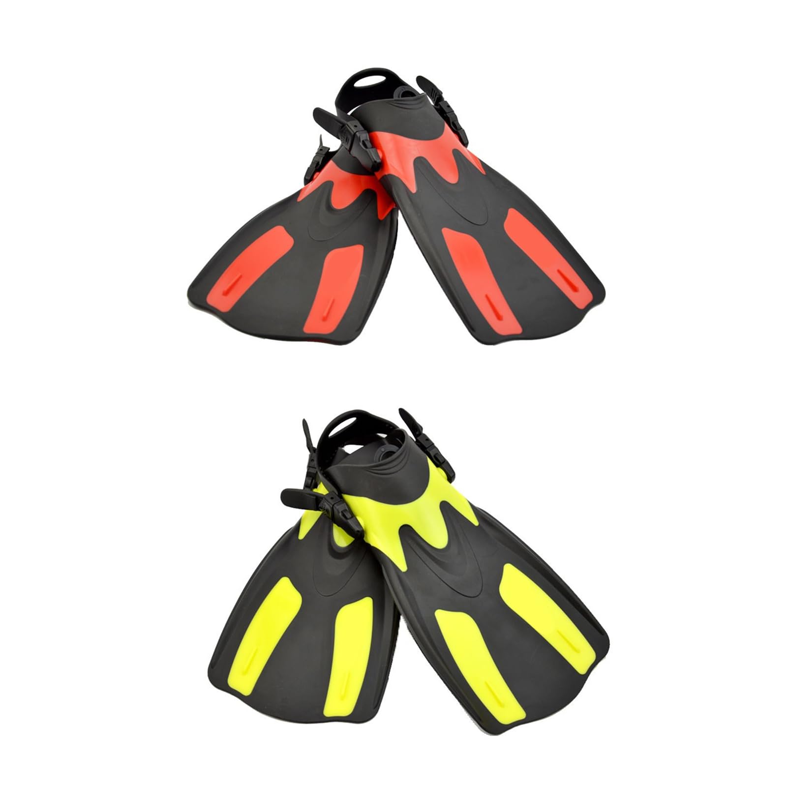 Palmes de natation réglables - Palmes de plongée professionnelles - Accessoire de plongée
