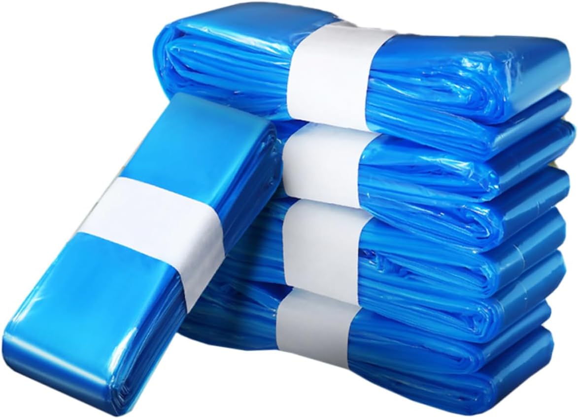 STOBAZA 5pcs Diaper Pail Bags Pe Drawstring Trash Bags for Diaper Disposal Convenient Blue Refill Liners for Care Fits Pails