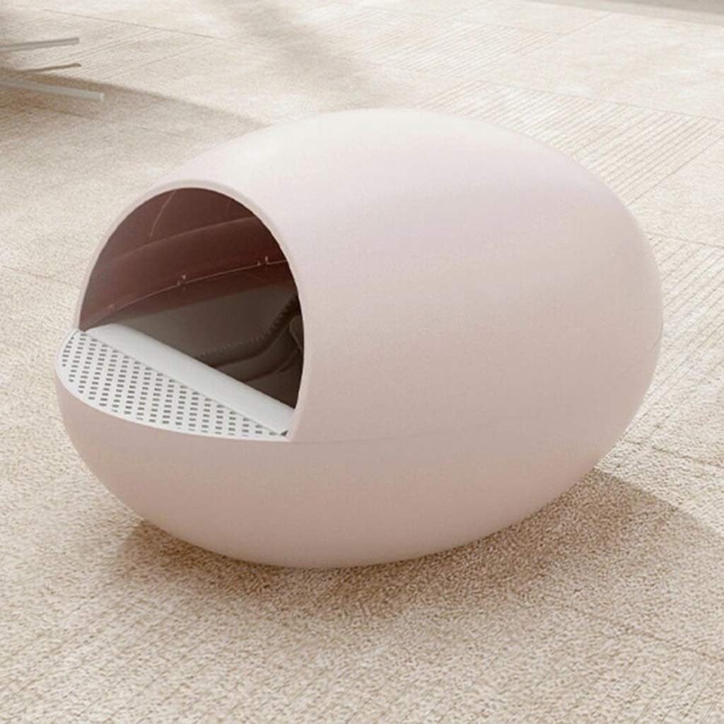 egg shaped cat litter box