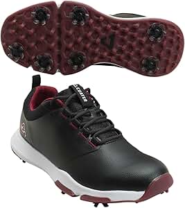 シューズ(男性用) Travis Mathew CUATER THE RINGER SHOES Cuater by Travis Mathew Men's The Ringer Spiked Golf Shoe