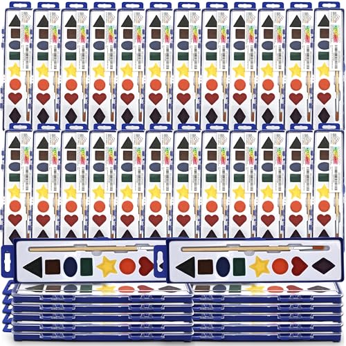 Color Swell 36-pack watercolor set with brushes