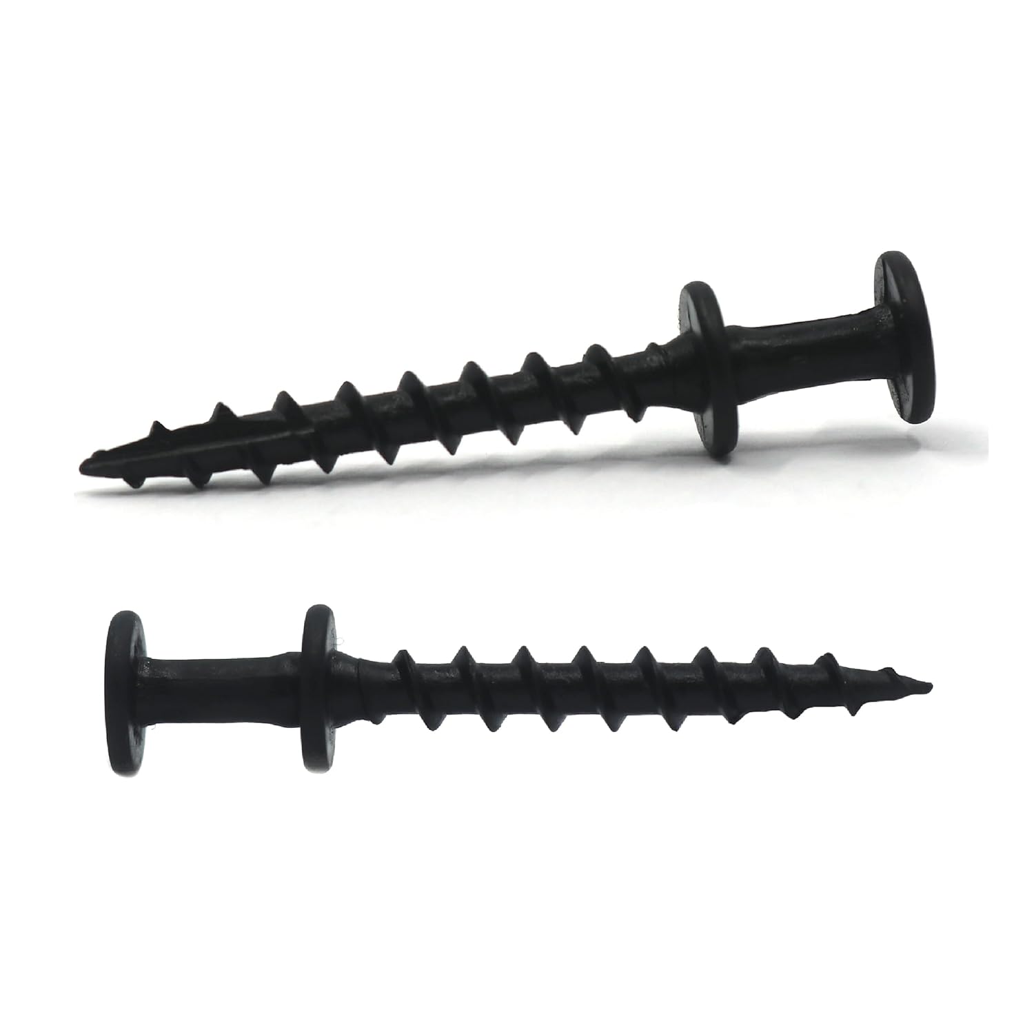 PHS Bear Claw Screw Picture Hanger Black - 30lb Picture Hooks - 4-in-1 Picture Hanging Screws for D-Rings, Sawtooth, Wire and Keyholes - Mounts in Drywall and Wood Studs 150 Pack Screw Anchors