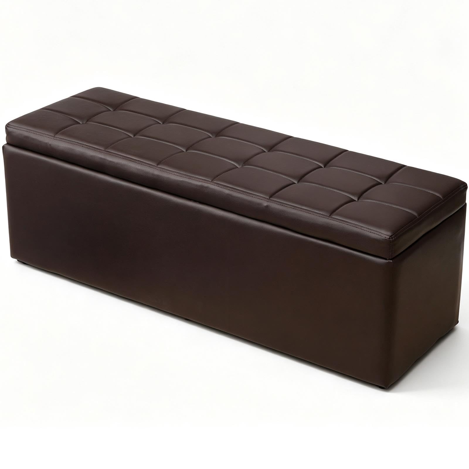 Panca da Ufficio, Design con Contenitore in Pelle PU