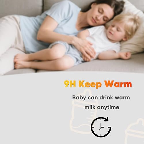 Miniatura 5 de Calentador de biberones, calentador de biberones rápido para todos los biberones, calentador de leche materna para leche materna o fórmula de