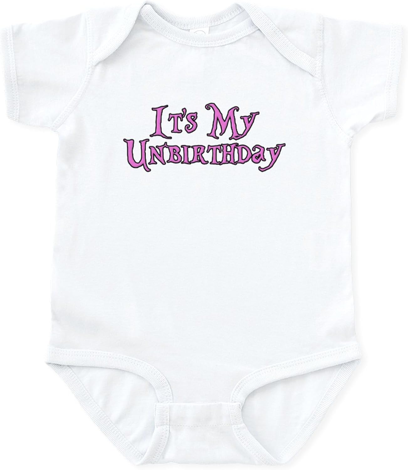 CafePress It's My Unbirthday Alice in Wonderland Infant Body Cute Infant Bodysuit Baby Romper
