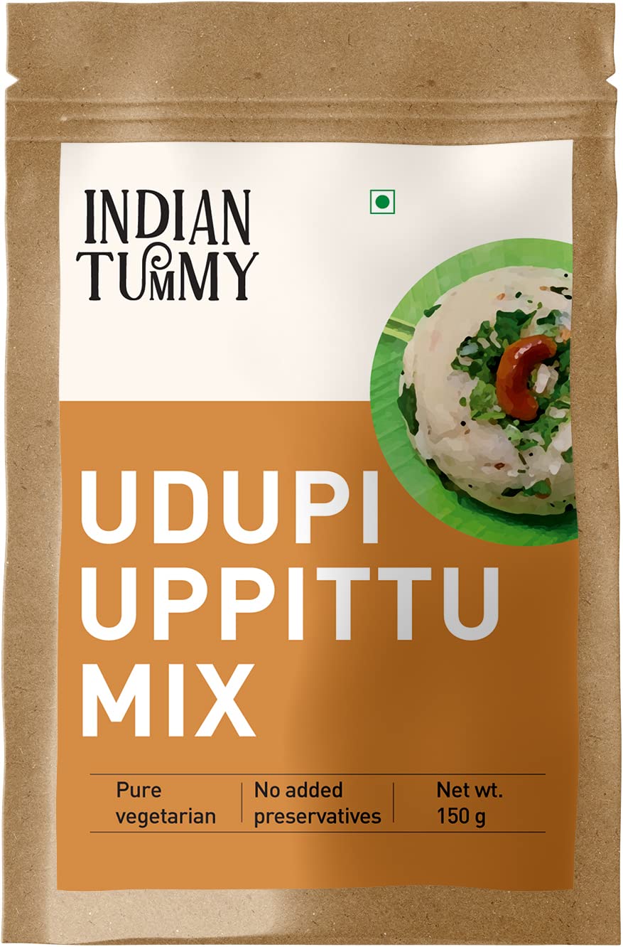 Indian Tummy Udupi Uppittu/Upma Mix with Natural Ingredients - Fresh, Tasty and Healthy (150 gm) (B0B6FR8PF5) Amazon Price History, Amazon Price Tracker