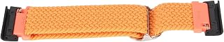Pulseira de relógio trançada de 22 mm, fivela de 26 mm, fecho de fivela elástica ajustável, pulseira de substituição trançada para Fenix 7X