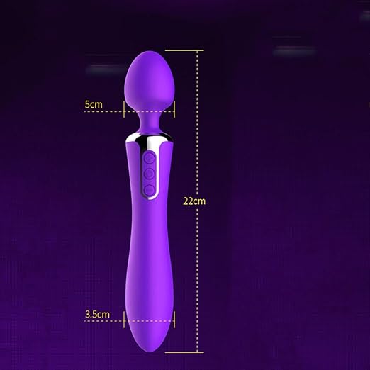 Consolador vibrador a prueba de agua para mujeres con 9 modos ...