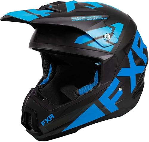 Vista 7 de FXR Casco Torque Team Negro/Rojo