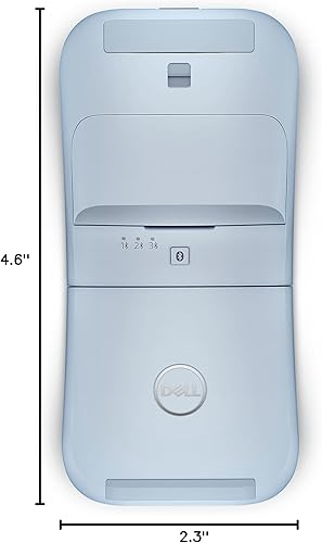 Miniatura 7 de Dell MS700 Bluetooth Travel Mouse - Bluetooth 5.0Dell PairMicrosoft Swift Pair Conectividad, ajuste DPI hasta 4000, sensor LED óptico,