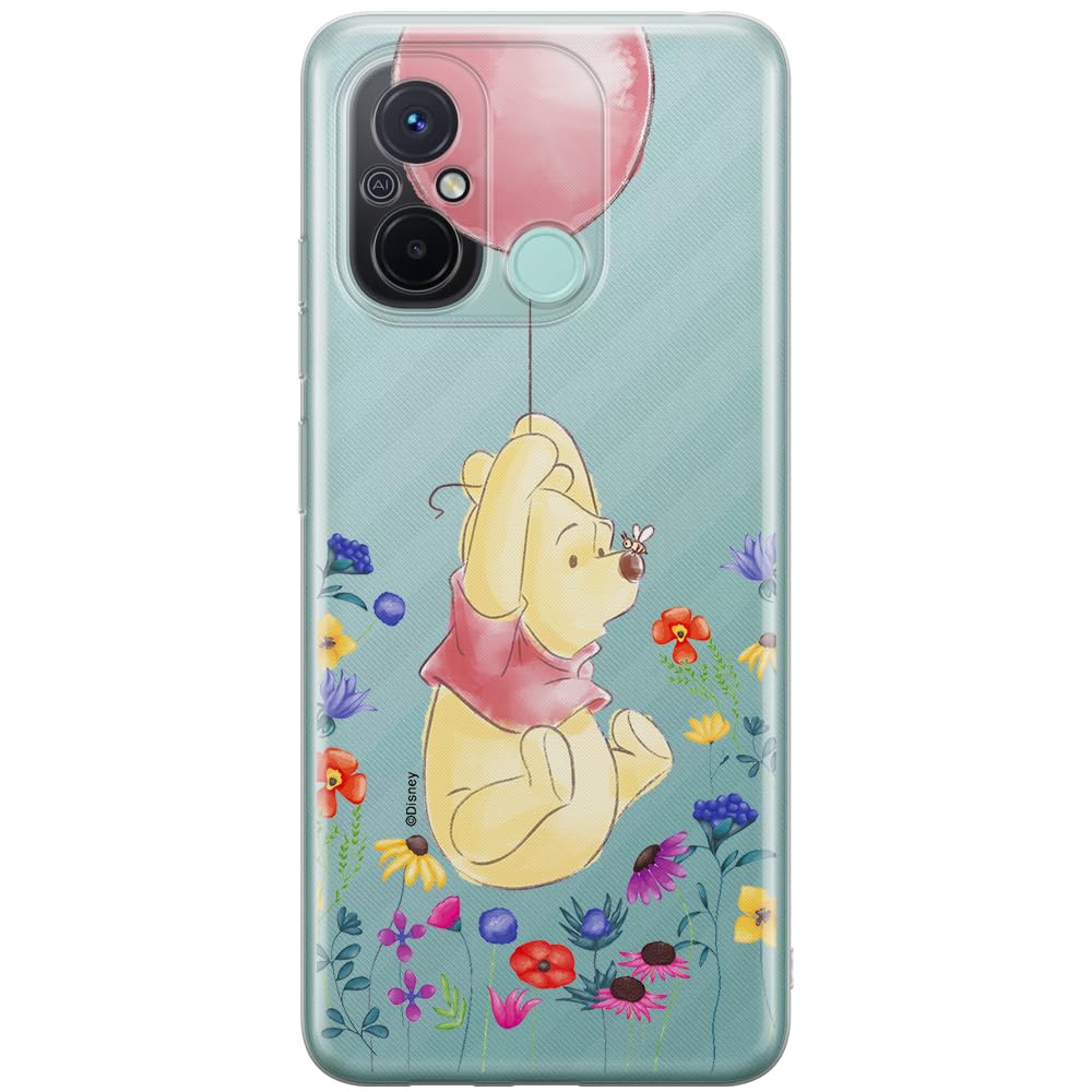 ERT GROUP mobile phone case for Xiaomi REDMI 12C/ REDMI 11A original and officially Licensed Disney pattern Winnie the Pooh & Friends 028, partially transparent