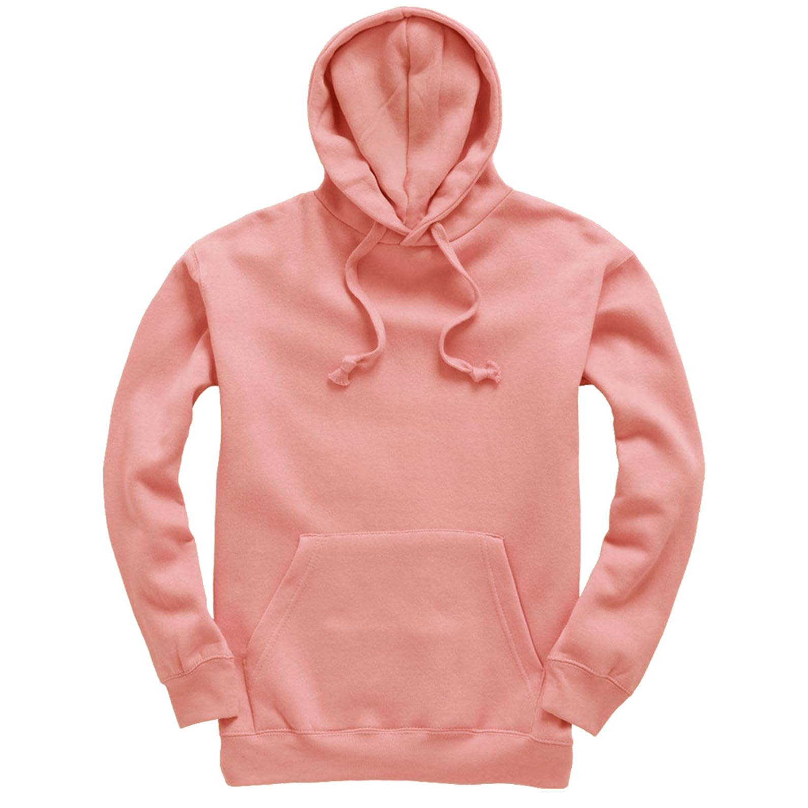 Mellor Design Plain Pullover Hoodie Casual Hooded Top Adult Unisex Mens Womens Hooded Sweatshirts