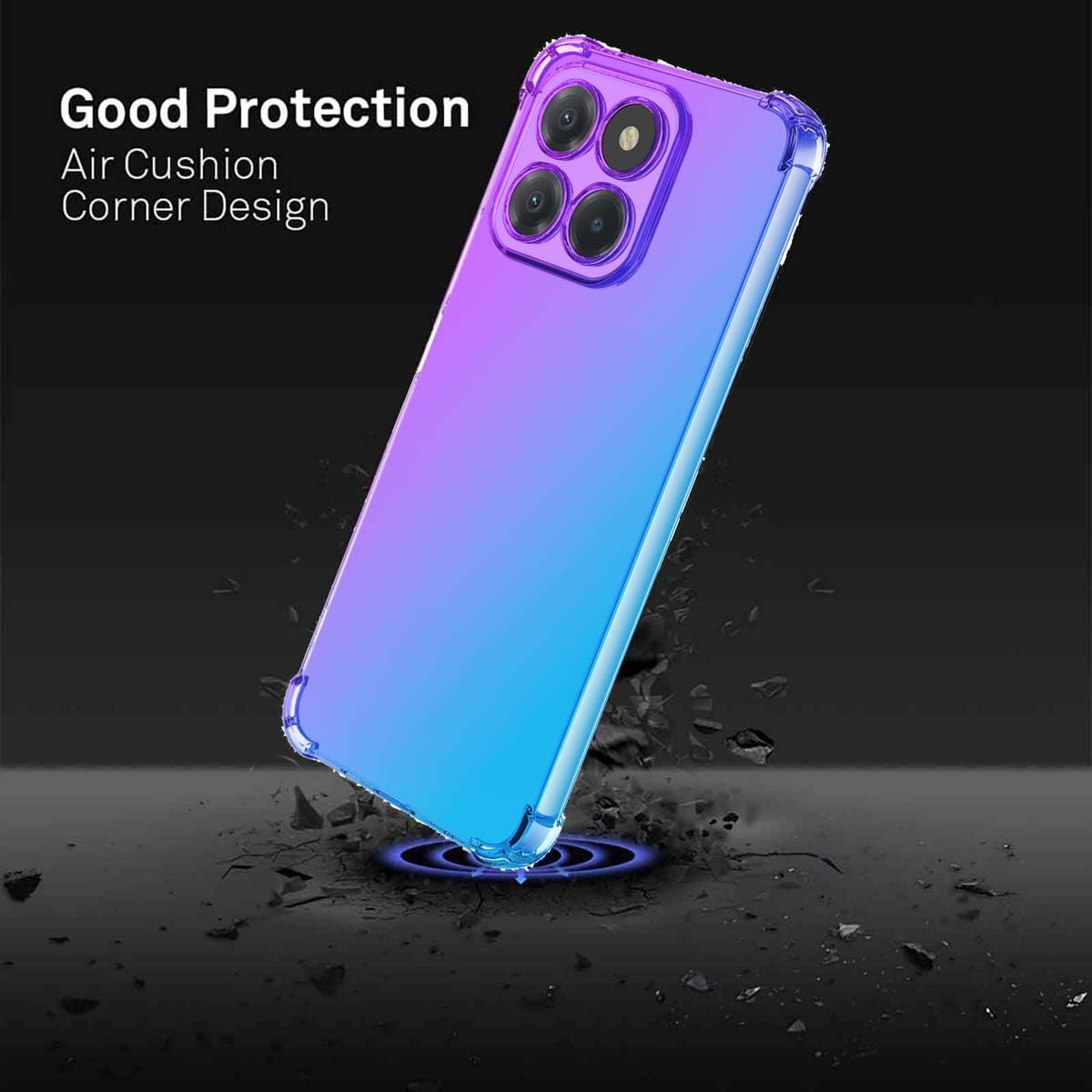 QIYIN Coque pour Google Pixel 6a, Silicone Coloré Case Protégez la